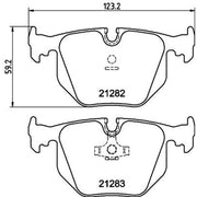 Mintex Rear Brake Pad Set MDB1552