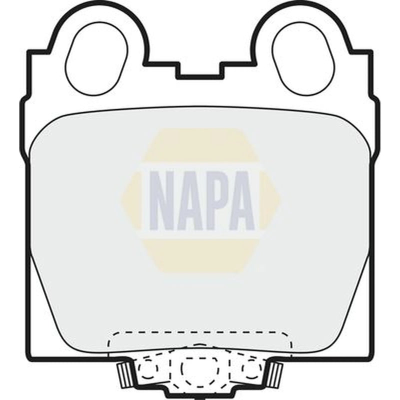 NAPA Rear Brake Pad Set NBP1723
