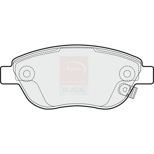 Apec Front Brake Pad Set PAD1533B