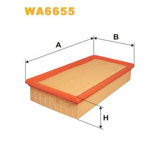 WIX Engine Air Filter WA6655