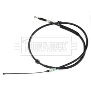 Borg & Beck Handbrake Cable Left Rear BKB3963