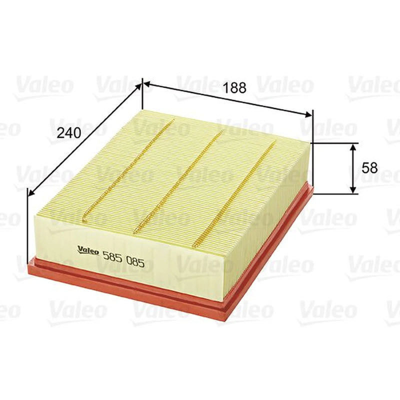Valeo Engine Air Filter 585085