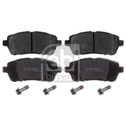 Febi Front Brake Pad Set 16820