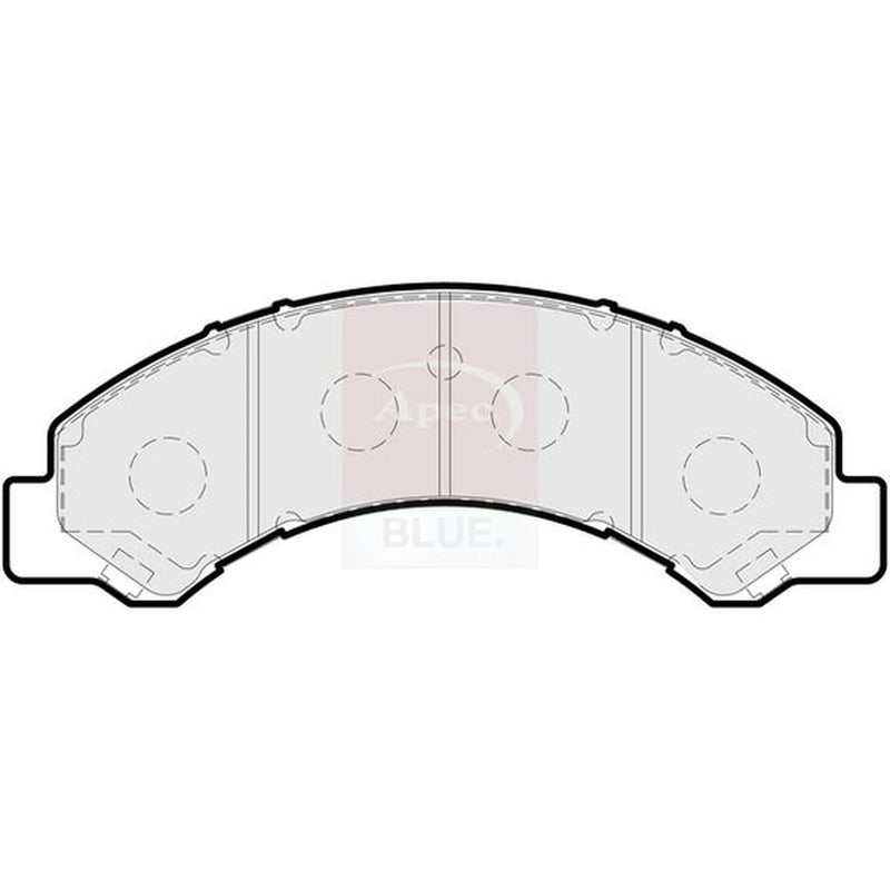 Apec Front Brake Pad Set PD3903