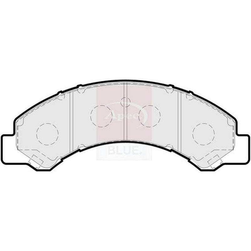 Apec Front Brake Pad Set PD3903