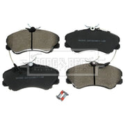 Borg & Beck 4 x Front Brake Pad Set BBP1130