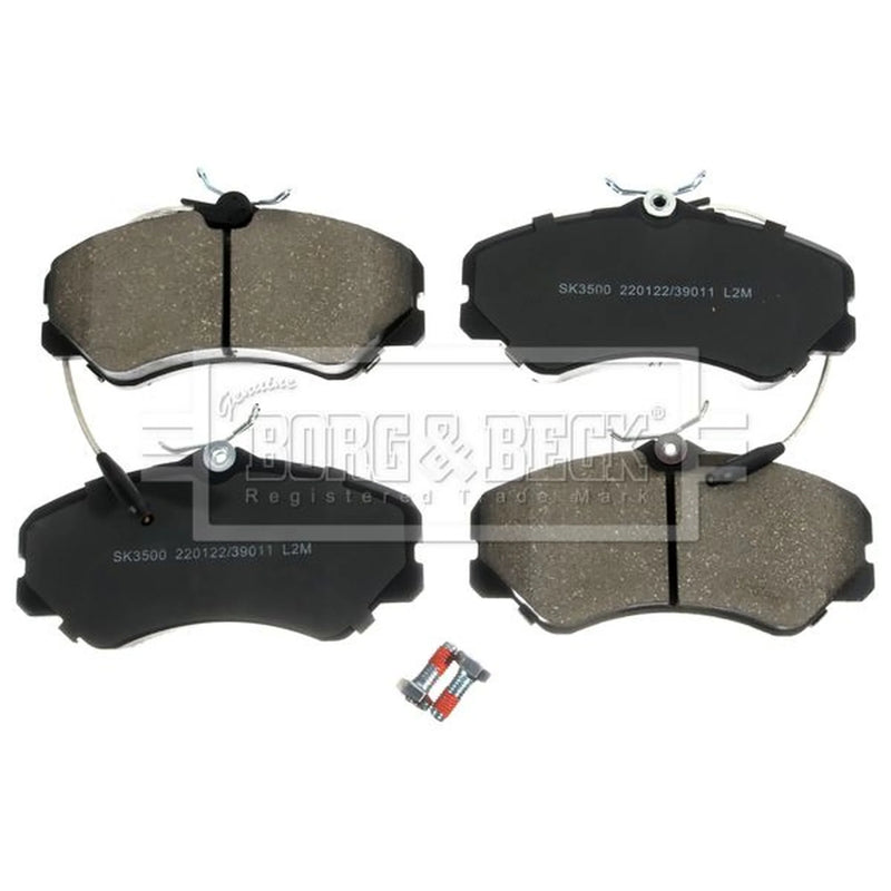 Borg & Beck 4 x Front Brake Pad Set BBP1130