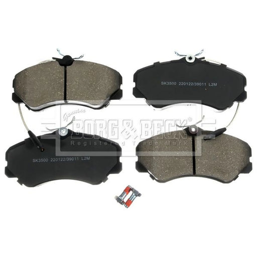 Borg & Beck 4 x Front Brake Pad Set BBP1130