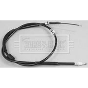 Borg & Beck Handbrake Cable Left Rear BKB2458