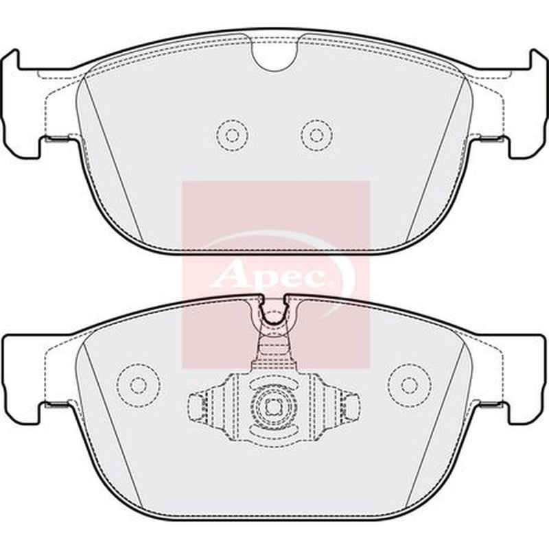 Apec Front Brake Pad Set PAD2130