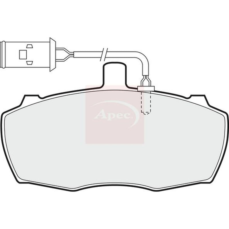 Apec Front Brake Pad Set PAD70