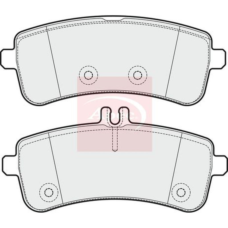 Apec Rear Brake Pad Set PAD2023