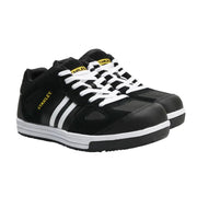 STANLEY® Clothing Cody Safety Trainers Black/White Stripe UK 6 EUR 40