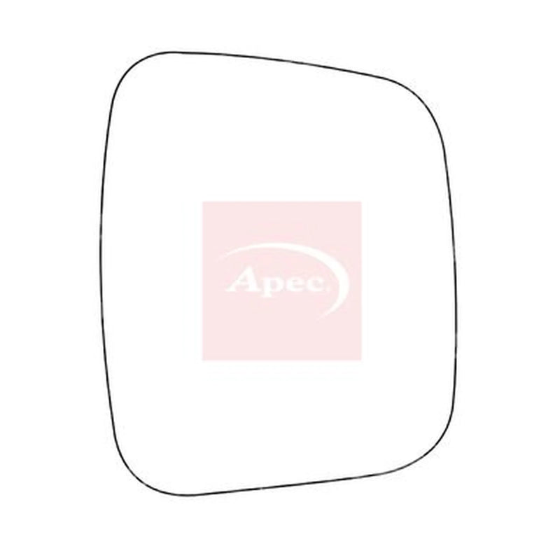 Apec Exterior Wing Mirror Glass Right AMS2116