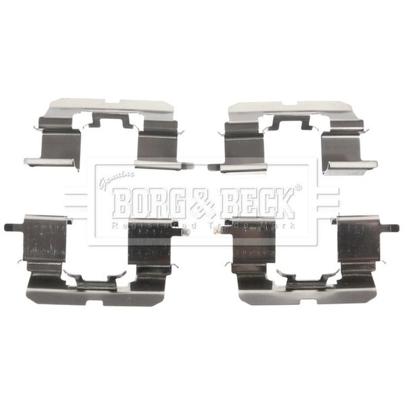 Borg & Beck Brake Pad Accessory Fitting Kit Front BBK1301