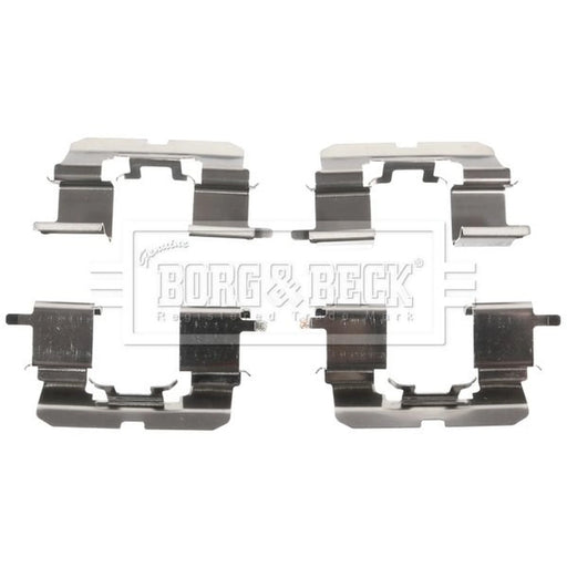 Borg & Beck Brake Pad Accessory Fitting Kit Front BBK1301