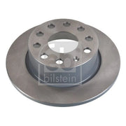 Febi 2 x Solid Rear Brake Discs 107516
