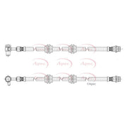 Apec Brake Hydraulic Hose Line Rear Right HOS4505