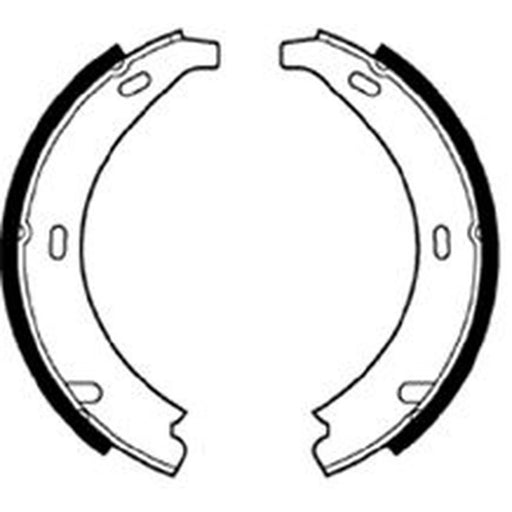 Abtex Brake Shoe Set Axle Kit ABS196