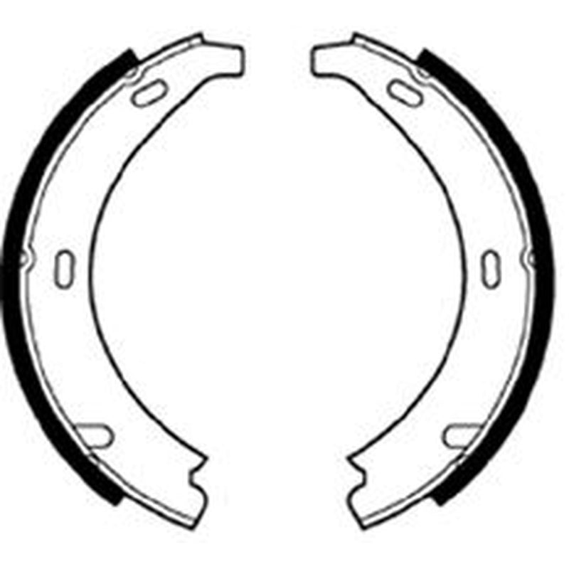Abtex Brake Shoe Set Axle Kit ABS196