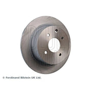 Blue Print 2 x Solid Rear Brake Discs ADN143134