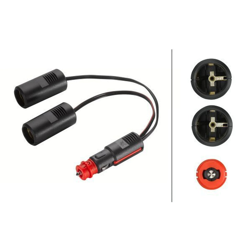 Hella Plug 8JA 8JA 007 589-111 F713314 8JA 007 589-111