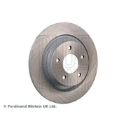 Blue Print 2 x Solid Rear Brake Discs ADM54393