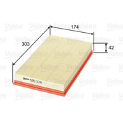 Valeo Engine Air Filter 585374