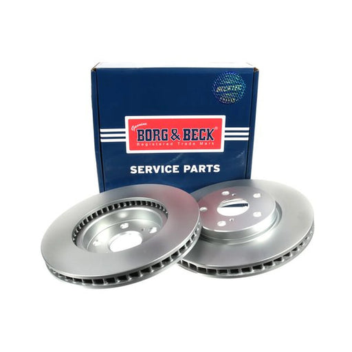 Borg & Beck 2 x Vented Front Brake Discs BBD4805
