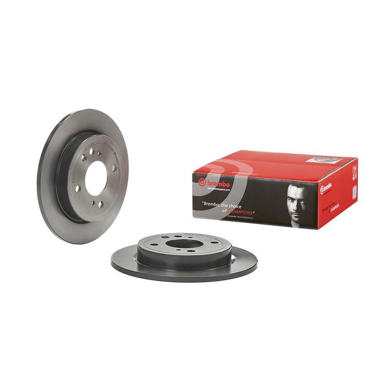 Brembo 2 x Solid Rear Brake Discs 08.E527.11