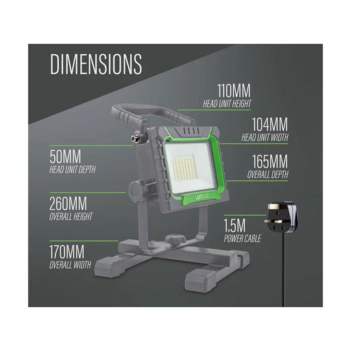 Lighthouse 4000 Lumen Site Light 38W 240V - AST8338