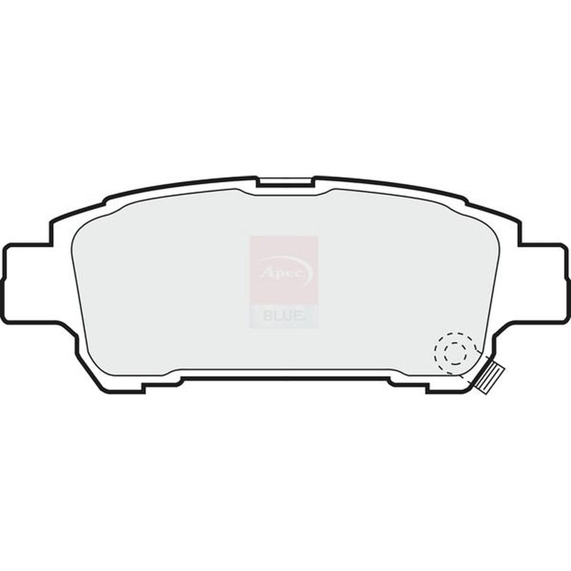 Apec Rear Brake Pad Set PD3545