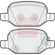 Apec Rear Brake Pad Set PAD1923