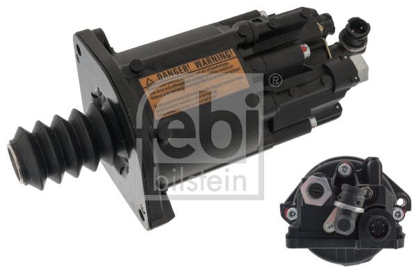 Febi Clutch Servo Booster Connectors fits Mercedes-Benz Actros MP2 2002-2003