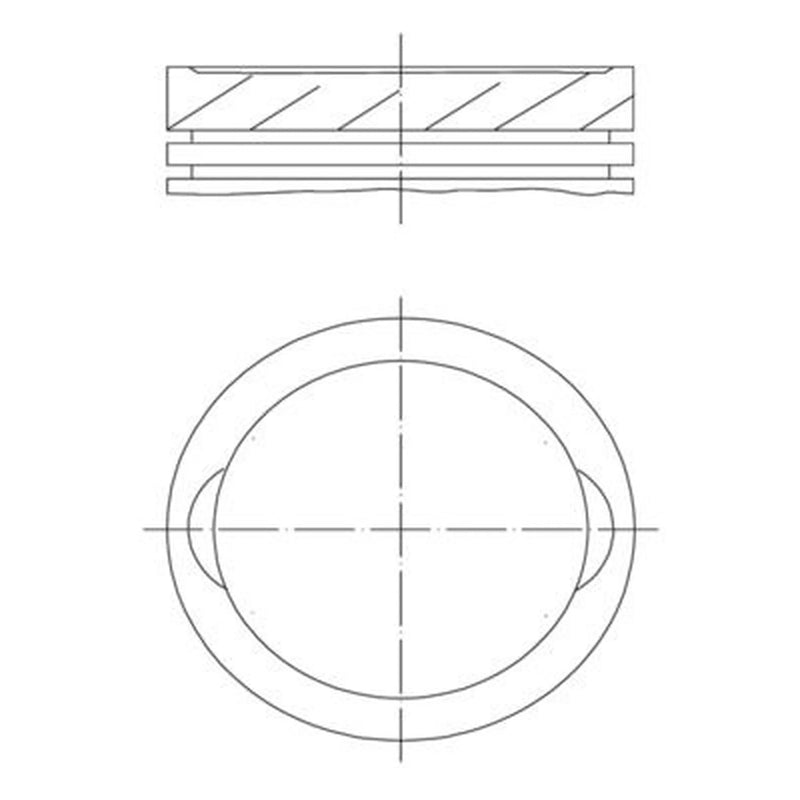 Mahle Piston Cylinder Bore = 83mm 038 13 00