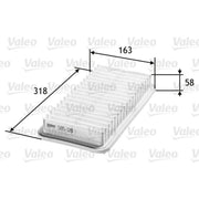 Valeo Engine Air Filter 585126