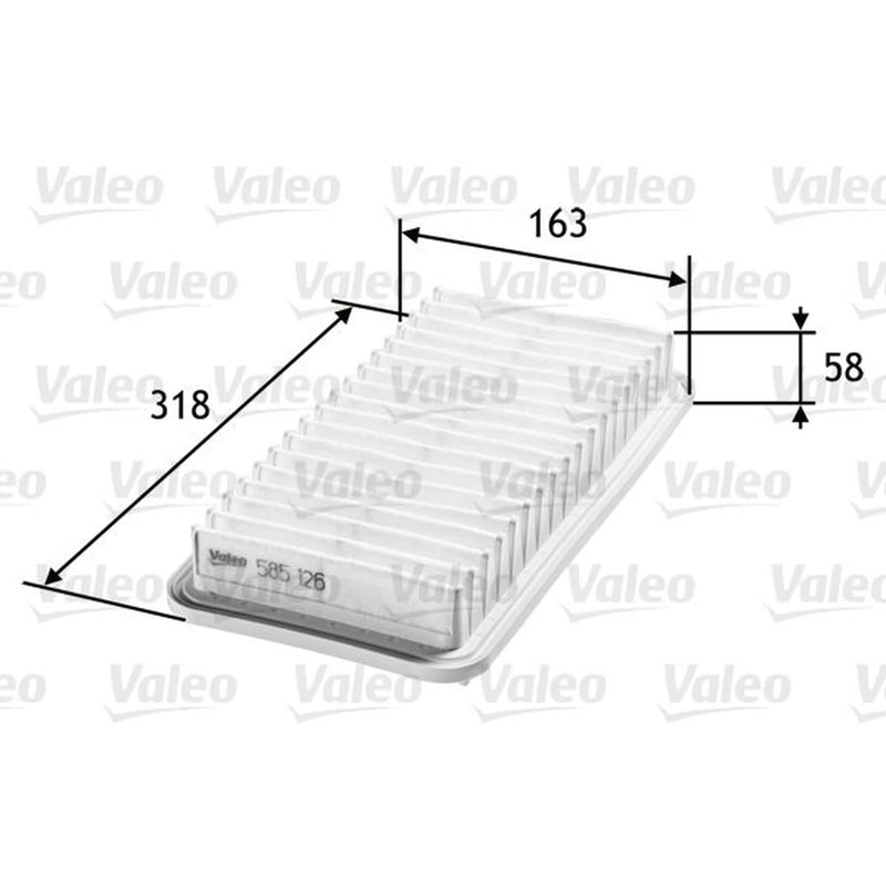 Valeo Engine Air Filter 585126