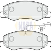 NAPA Rear Brake Pad Set NBP1408
