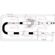 Apec Clutch Control Cable Pull CAB5024