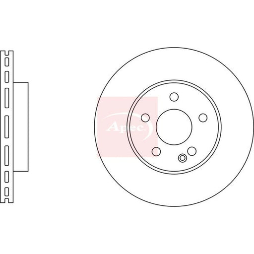Apec Front Brake Discs DSK3272