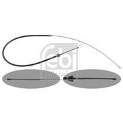 Febi Handbrake Cable Right Rear 48301