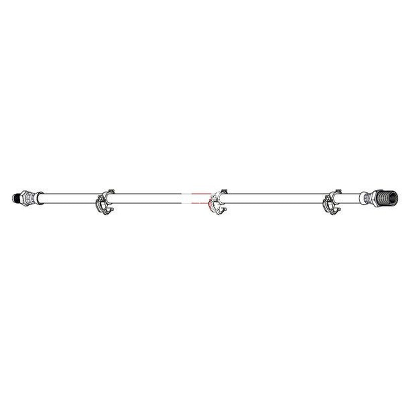 Apec Brake Hydraulic Hose Line Rear HOS4529