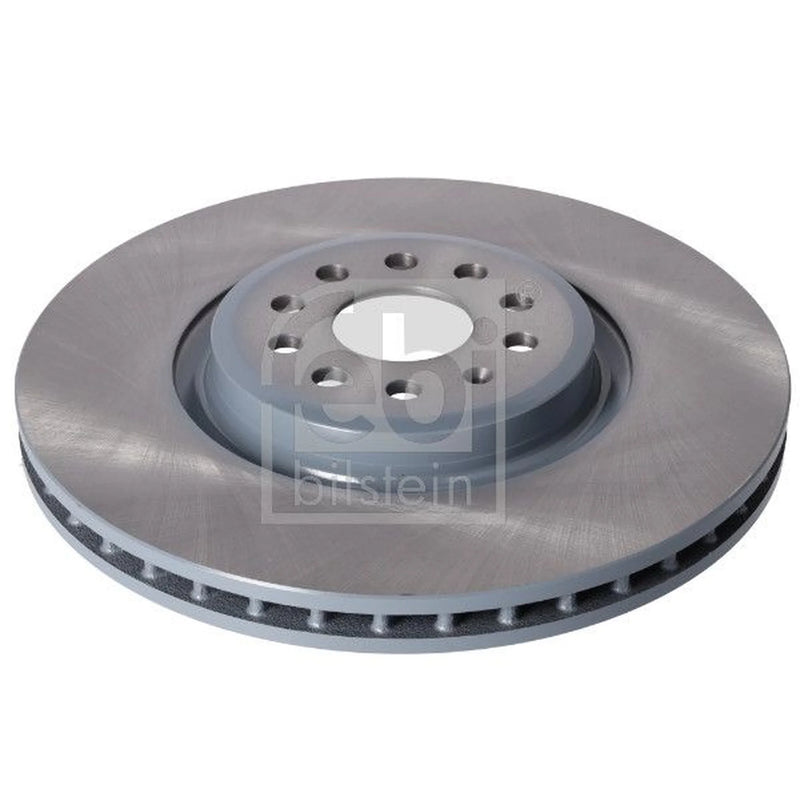 Febi 2 x Internally Vented Front Brake Discs 186357