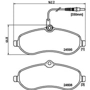 Mintex Front Brake Pad Set MDB2901