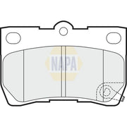 NAPA Rear Brake Pad Set NBP1579