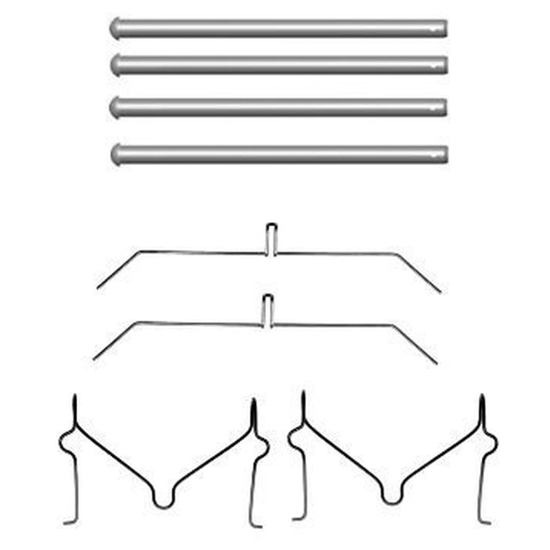 Textar Brake Pad Accessory Fitting Kit Front 82511500