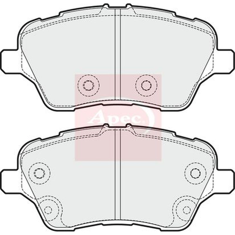Apec Front Brake Pad Set PAD1905