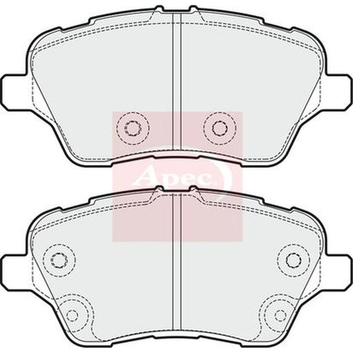 Apec Front Brake Pad Set PAD1905