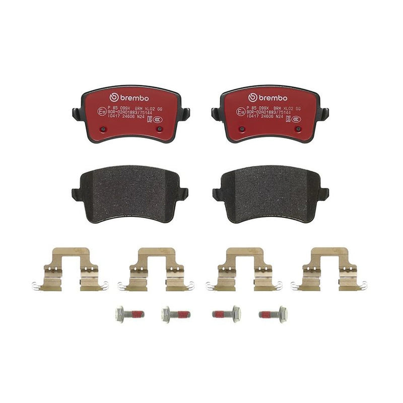 Brembo 4 x Rear Brake Pad Set P85099X