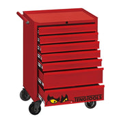 Teng Tools Mobile Tool Storage Roller Cabinet TCW707K 7 Drawers Red